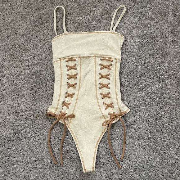 Frankie’s Bikinis Kylee Cheeky One Piece - Picture 1 of 7